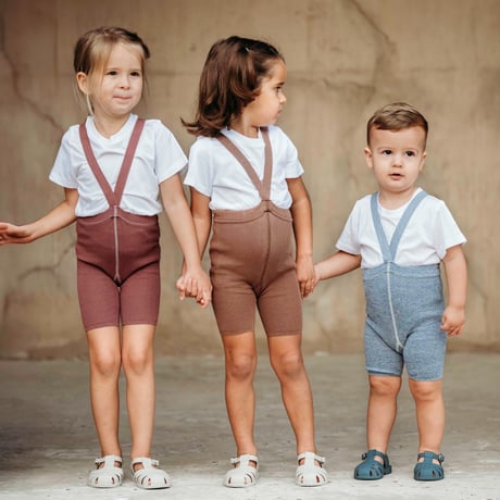 SILLY Silas Shorty Tights Collection_Granola