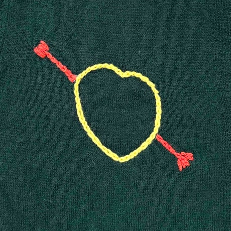 LIGNE NOIRE E._SHIRT (PINK,DARK GREEN) / 6years・120cm