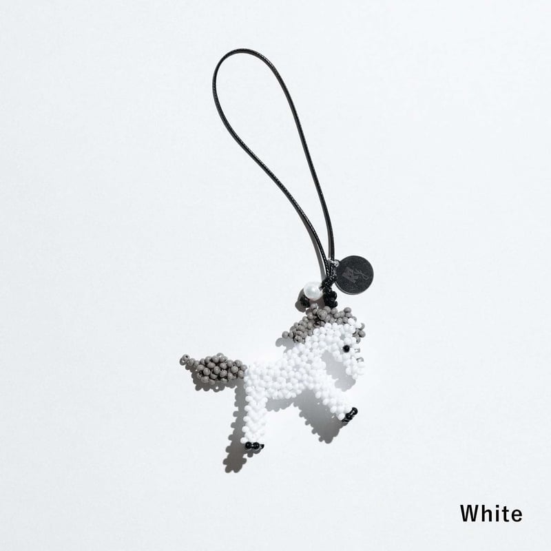 Mikita Kunitsky_Horse Key-Ring (White,Blue,Grey