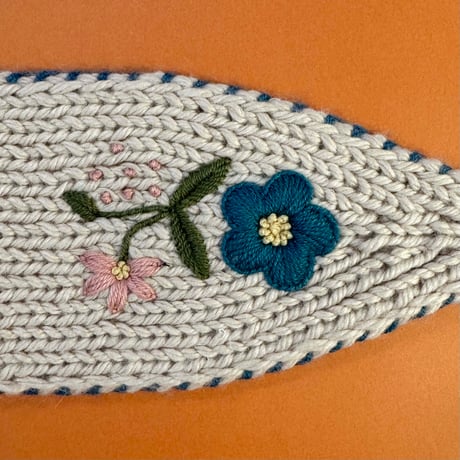 RKO_Floral Headband (BEIGE) / 3-5years