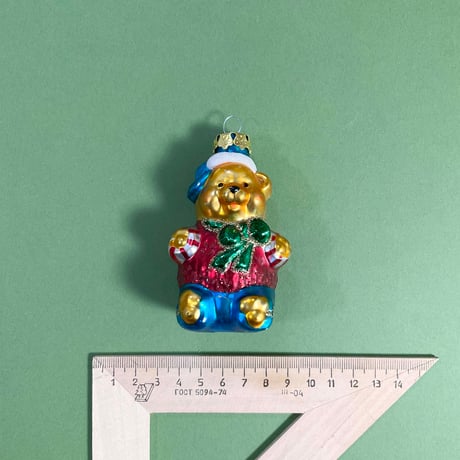 soviet bear ornament
