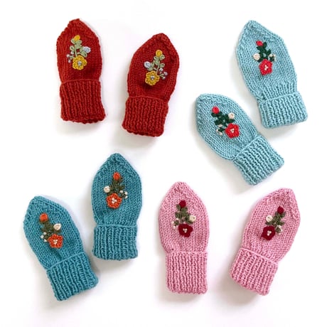 RKO_Mittens (PINK/SKY) / 1-2years