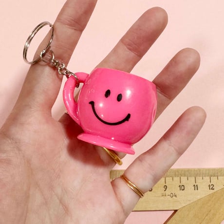pink key chain