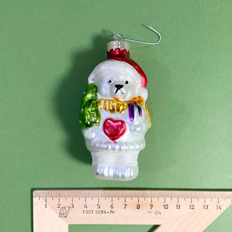 soviet bear ornament