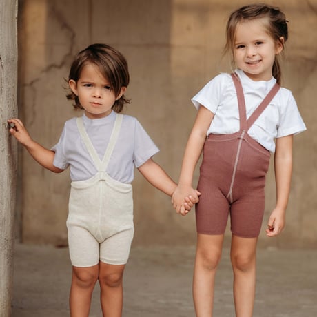 SILLY Silas Shorty Tights Collection_Cream Blend