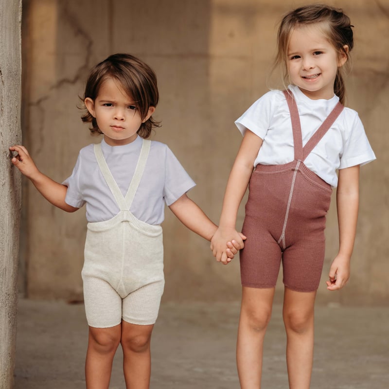 SILLY Silas Shorty Tights Collection_Cream Blen