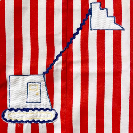 stripe romper