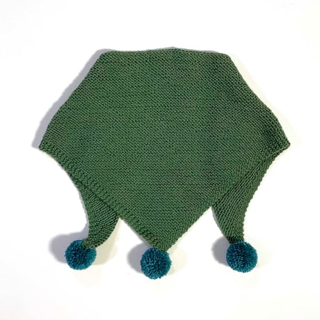 RKO_Triangle Scarf (ORANGE) / 1-6years