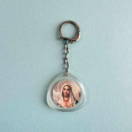 the Virgin Mary key chain