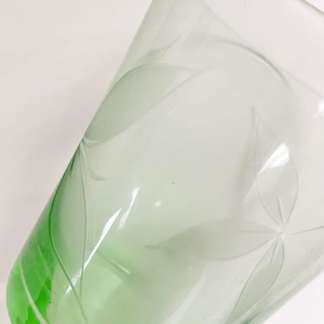 leaf bottle&glass set