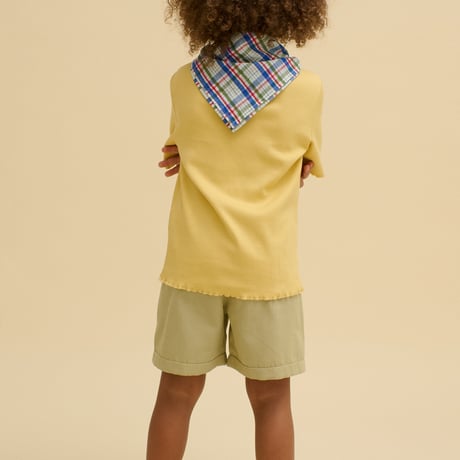 OXOX CLUB_Utility Cotton Shorts (Matcha green,Dusty blue) / 86-92,98-104,110-116,122-128cm