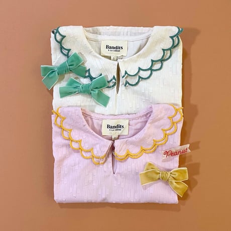 BALC_ADÈLE BLOUSE(PINK,WHITE) / 6years