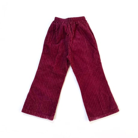 70s corduroy flea pants / 5years