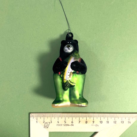 soviet bear ornament