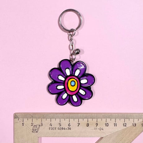 pink key chain