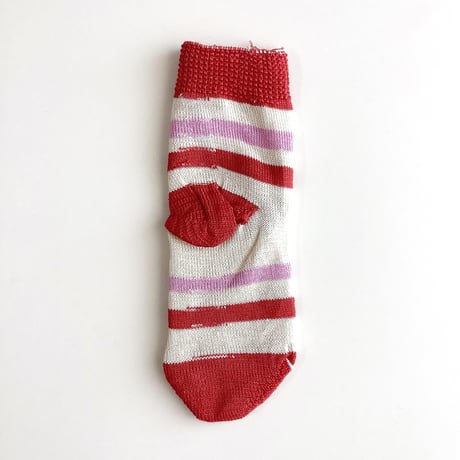 70s socks _RED (dead stock)