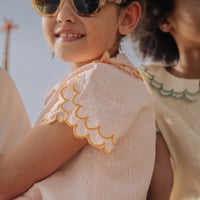 BALC_ADÈLE BLOUSE(PINK,WHITE) / 6years