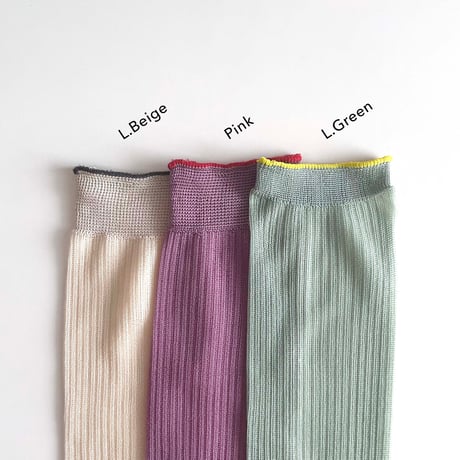 2e CHESTS×MARCOMONDE_LADYS socks (L.Green)