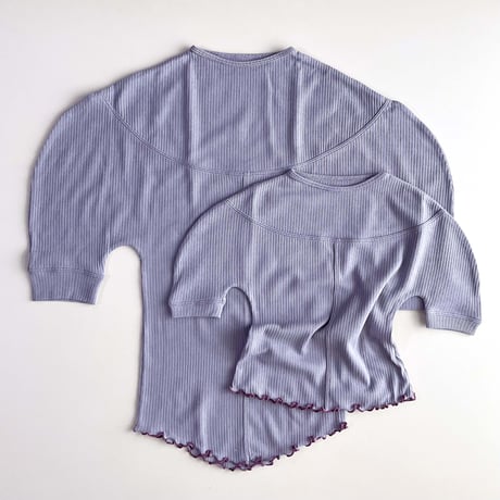 DECO depuis 1985 TOPS_ KIDS 80〜130 (violet mist)