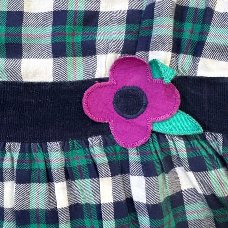 plaid dress (dead stock) / 4years