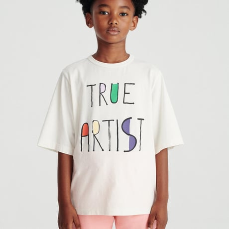 TRUE ARTIST_T-shirt (True Ivory White) / 4-5,6-7,8-9years