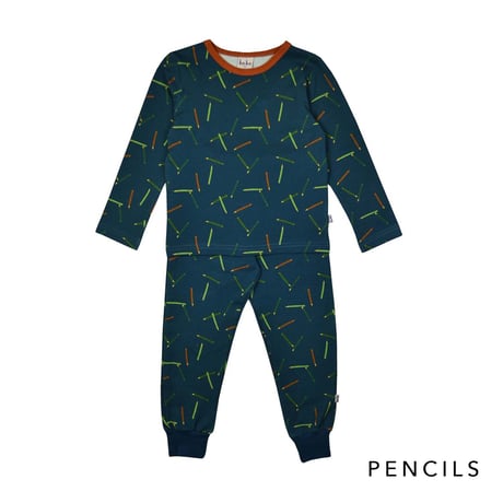Ba*Ba kidswear_Pajama (PENCILS/OSTRICH) / 104,110cm