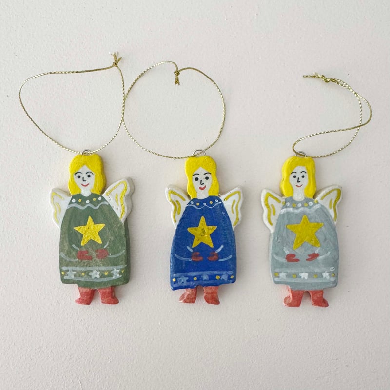 Canako Inoue_陶器オーナメント (天使) | 2e CHESTS Canako Inoue_陶器オーナメント (天使) | 2e CHESTS