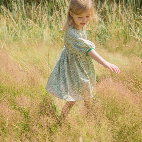 Ba*Ba kidswear_Dress (FLOWER FIELD) / 122cm