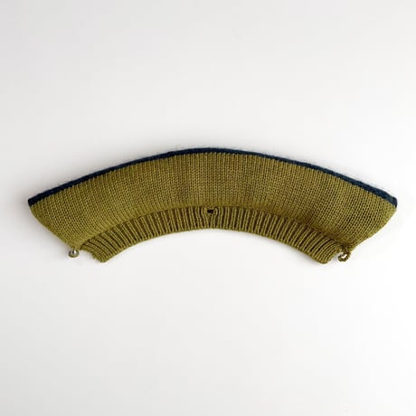 NAMUUU_PUFF COLLAR (Oat/Olive) / 2-7years