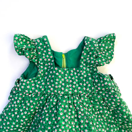 flower quilted dress