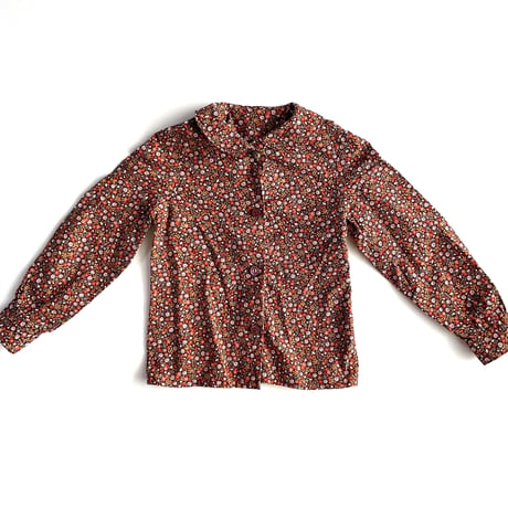 70s flower blouse (dead stock)