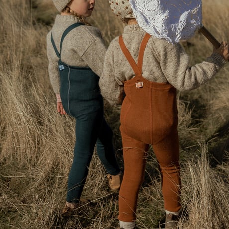 SILLY Silas Wooly Warmy Footless Collection_Blue Sapphire