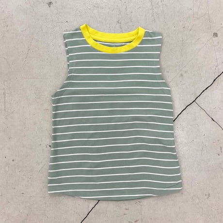 stripe tank top / 7-8years