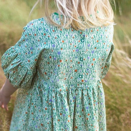 Ba*Ba kidswear_Dress (FLOWER FIELD) / 122cm