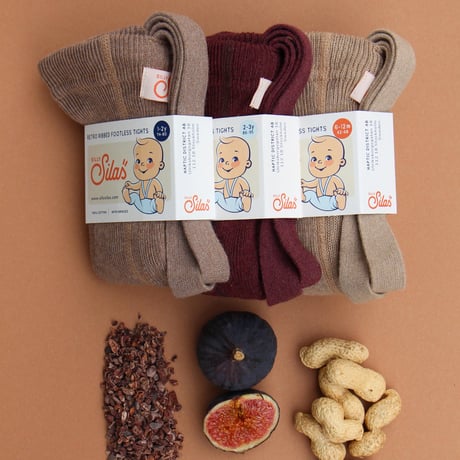 SILLY Silas Footless Collection_Cocoa Blend