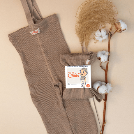 SILLY Silas Roomy Footless Collection_Peanut Blend