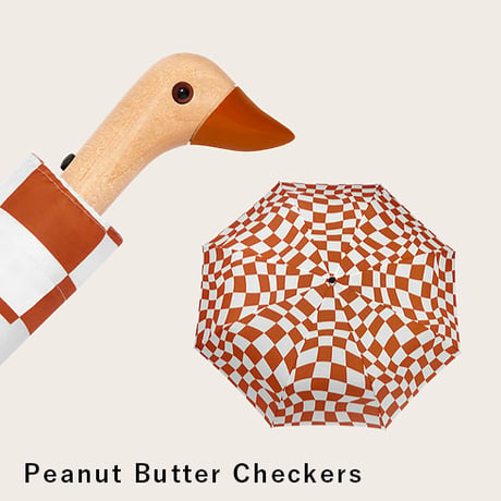 Original Duckhead_Umbrella (Cherry,Black,Lilac,Peanut Butter Checkers,Mocha Mousse,Popsicle Blue)
