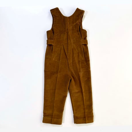 70s corduroy overalls (Blue,Brown) / 4years