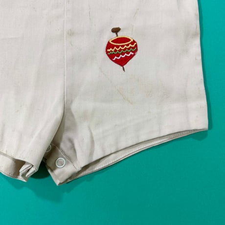 embroidery romper / 24months