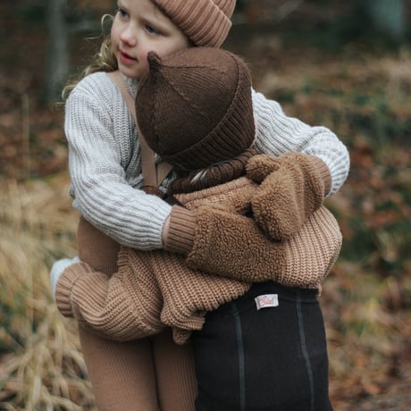 SILLY Silas Wooly Warmy Footless Collection_Espresso