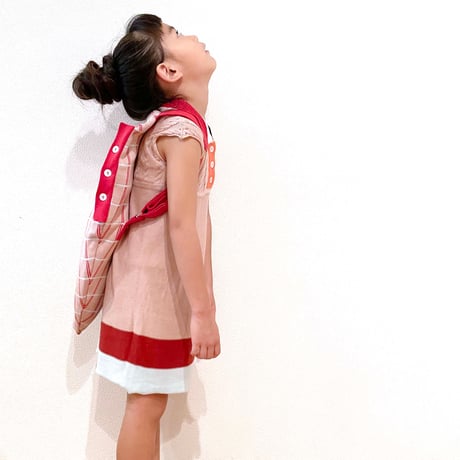 LIGNE NOIRE ENFANTS_ LITTLE DRESS (Vintage Pink) / 6years