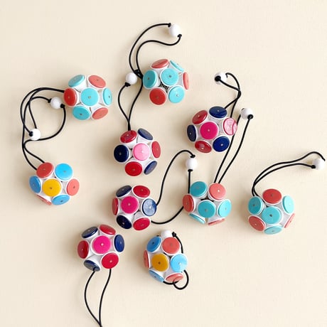70s hair elastics _ navy