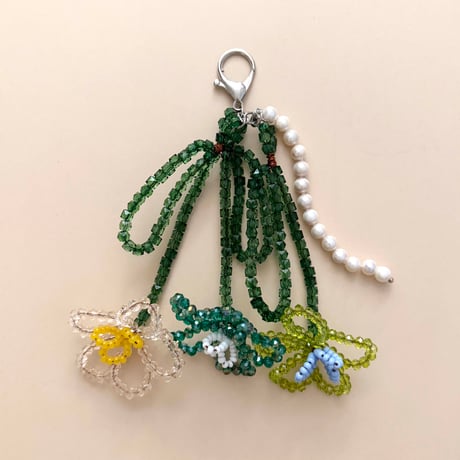 Mikita Kunitsky Wildflowers Key-Ring 新品 Mikita Kunitsky_Wildflowers Key-Ring | 2e CHESTS