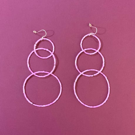 Talina_Earrings/BANI (pale pink/orange)