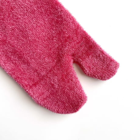 2e CHESTS×MARCOMONDE_MOLE FUR TABI socks (L.Beige,Greige)