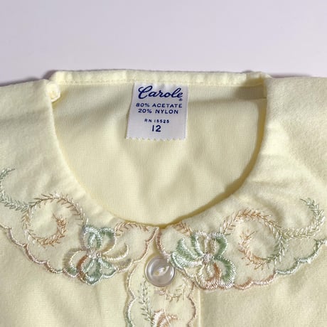 70s pajama set (dead stock) / 12years