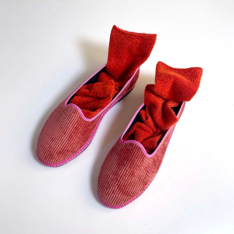2e CHESTS×MARCOMONDE_MOLE FUR TABI socks (L.Gre