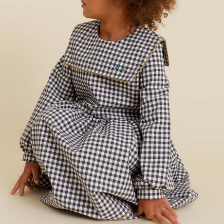 OXOX CLUB_CHECK DRESS / 86-92,98-104,110-116cm