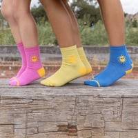 Ba*Ba kidswear_Short Socks (PINK,BLUE) / 11~13,13.5~15.5,16~18cm