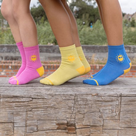 Ba*Ba kidswear_Short Socks (PINK) / 11~13cm